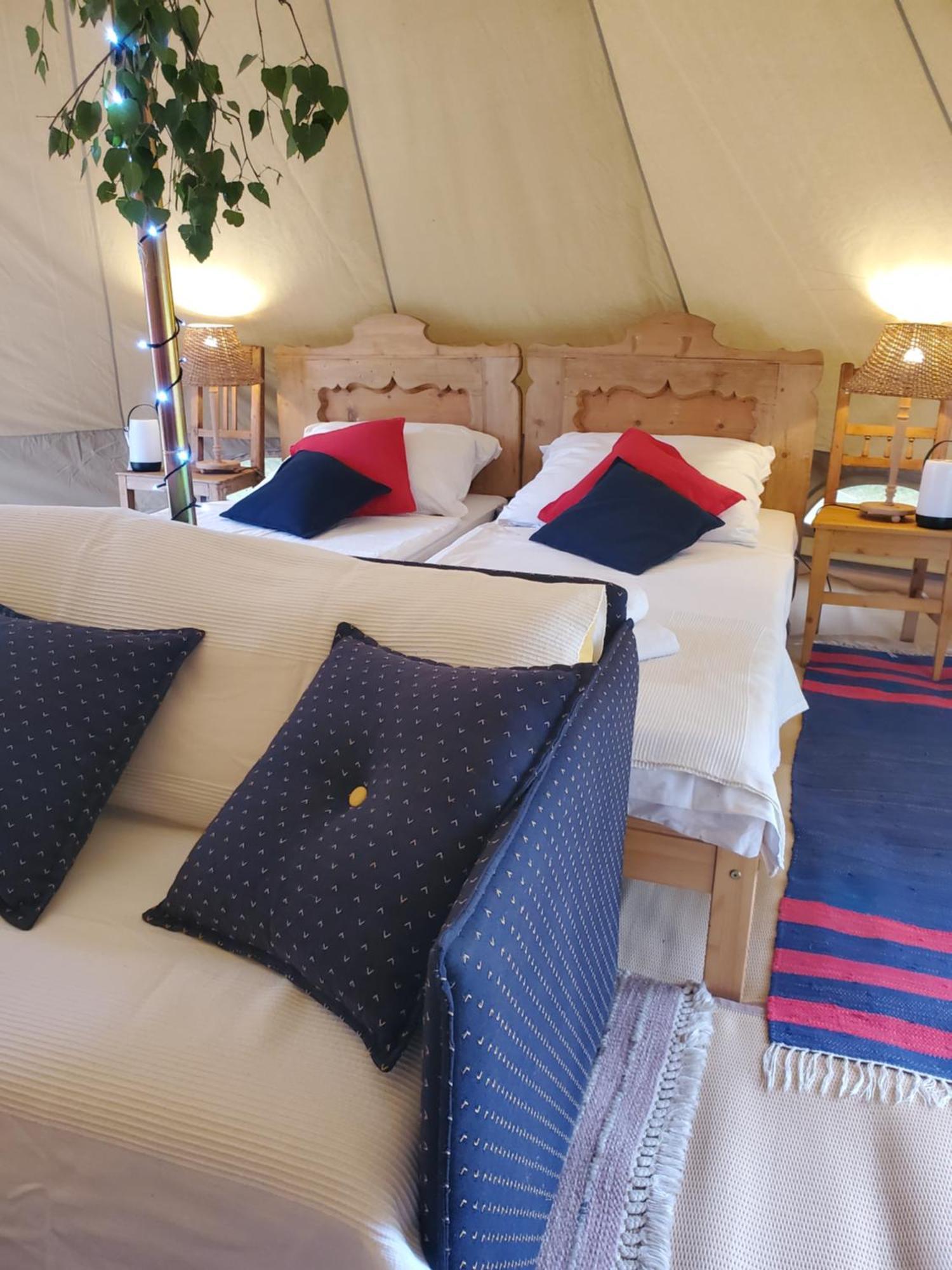 Luxusní stan Tiszaglamping, The Belgian Hideaway Tiszacsege